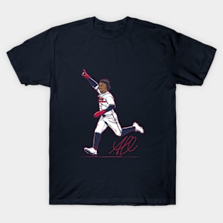 Ozzie Albies Superstar Pose T-Shirt